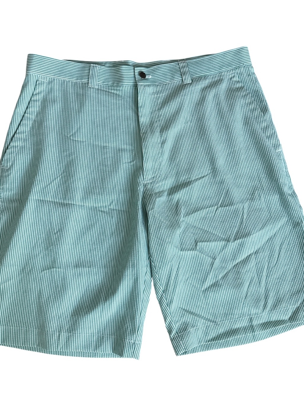 Callaway Green Seersucker Men’s Golf Shorts